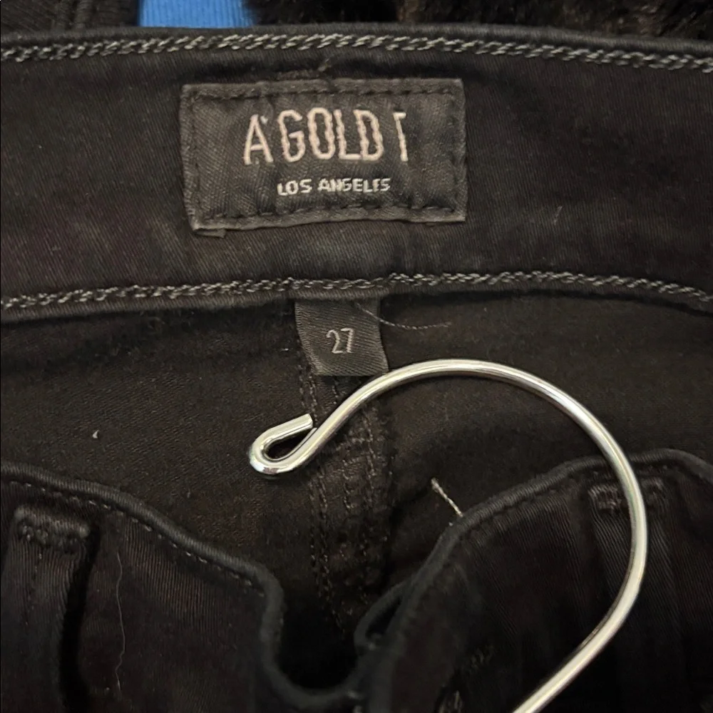 AGOLDE | black denim jeans Sophie 27 - Picture 3 of 6